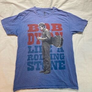 Bob Dylan “Like a Rolling Stone” T-shirt, Men’s size medium, Officially Licensed